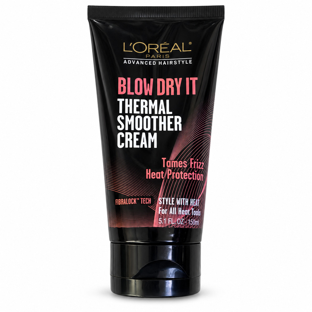 L'Oreal Blow Dry It Thermal Smoother 5.1 oz NEW Discontinued Heat Protectant